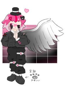 Something New風の丸亀先輩のイラスト