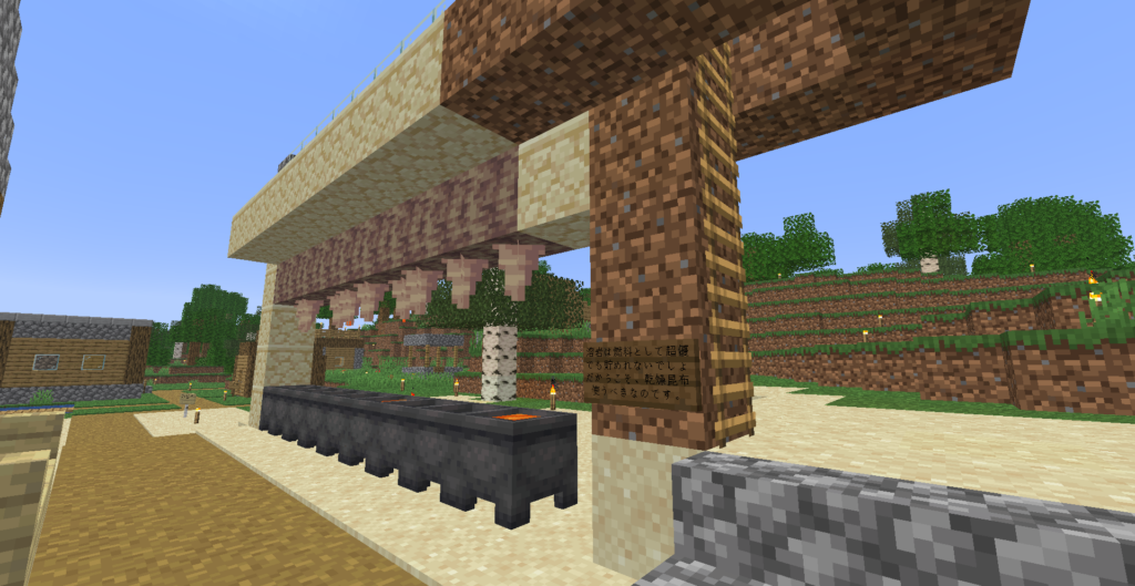 真嘘邸の溶岩生成機