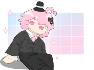 丸亀先輩のイラスト