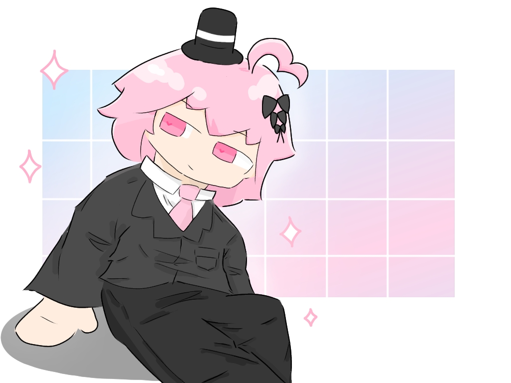 丸亀先輩のイラスト